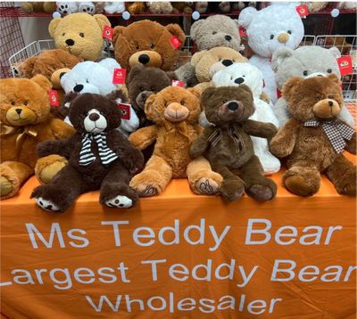 #BM24, 15"-24" TEDDY BEAR MIX (SELLING BY DOZEN)