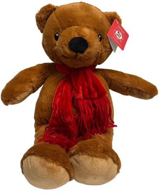#X18- 15" CHRISTMAS BEAR WIHT SCARF