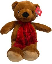 #X18- 15" CHRISTMAS BEAR WIHT SCARF - sold out