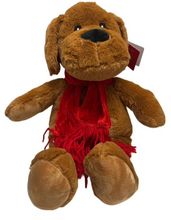 #X74-15" CHRISTMAS DOG WITH SCARF - sold out
