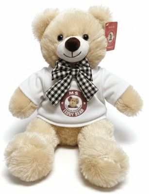 #TK58- 24" TAN TEDDY BEAR WITH YOUR LOGO