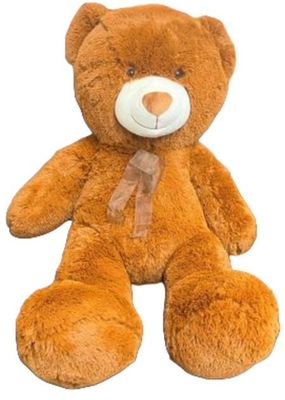 #F1- 36" BROWN SMILE TEDDY BEAR 