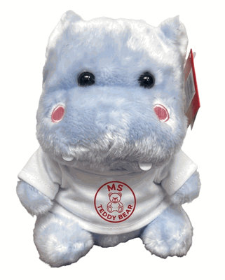 #TB36- 6.5" Hippo with logo tee