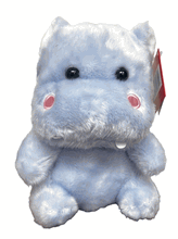 #SE3- 6.5" Plush Hippo