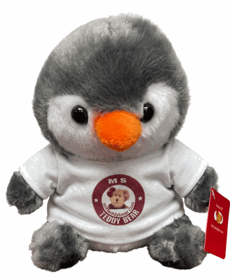 #TB71- 6.5" Plush Penguin