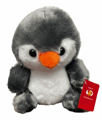 #OT2- 6.5" Plush Penguin