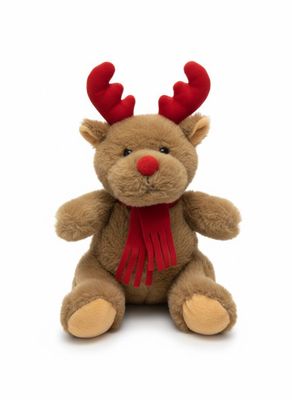#X1A- 7" CHRISTMAS PLUSH REINDEER