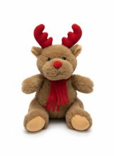 #X1A- 7" CHRISTMAS PLUSH REINDEER