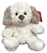 #SA5- 7" CREAM PUPPY DOG
