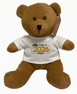 8" GRADUATION TEDDY BEAR