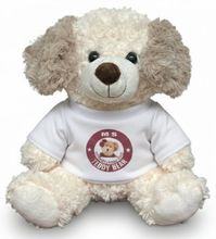#TC10- 7" LONG EAR PUPPY DOG WITH LOGO TEE  