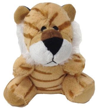 #SB3- 6.5" TIGER WITH EMBROIDERY EYES  