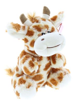 #SE6e, 6.5" GIRAFFE WITH EMBROIDERY EYES