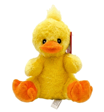 #SF36-20007DK,  7" SOFT STUFFED ANIMAL DUCK