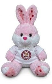 7" PINK BUNNY WITH LOGO TEE