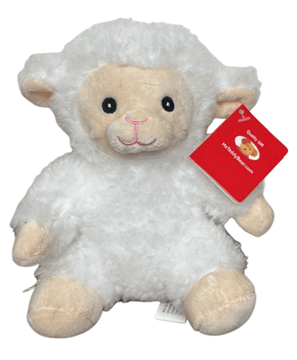 #OT24- 7" EMBROIDERY EYES LAMB