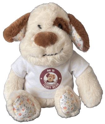 #td60- 8.5" puppy dog with logo tee