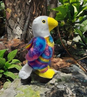 #SC21- 8" COLORFUL EAGLE