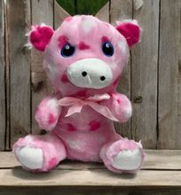 #SF23- 9" PINK STUFFED ANIMAL PIG