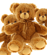 #FS5- 20 PCS OF 8" BROWN TEDDY BEARS WITH FREE SHIPPING - $5.00/PC