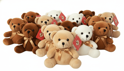 #A3- 5" MIX TEDDY BEAR -SELLING BY PIECE