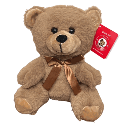 #A20- 7" MOCHA TEDDY BEAR