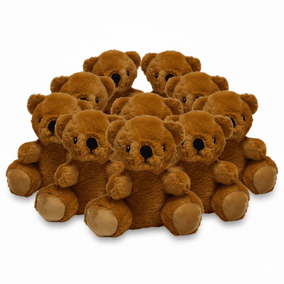 #FS9- 24 PCS OF 7" BROWN BEARS WITH FREE SHIPPING - $4.17/PC