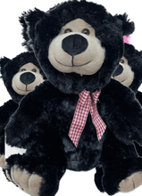 #FL118- FREE SHIPPING BOX - 12" SITTING BLACK BEARS ( 12 PCS/BOX, $8.33/PC)
