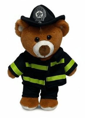 8" FIREFIGHTER BEAR 