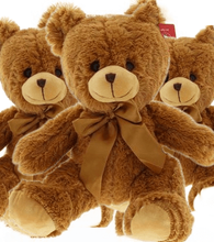 #FL110- FREE SHIPPING BOX- 15" BRWON TEDDY BEARS (12 PCS, $8.33/PC) 