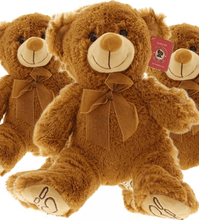 #FL114- FREE SHIPPING BOX- 15" BRWON TEDDY BEARS (12 PCS, $8.33/PC)