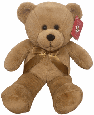 #C21- 12" BROWN TEDDY BEAR