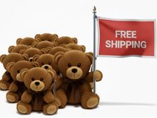 #FS15- 28 PCS OF 5" BROWN TEDDY BEARS WITH FREE SHIPPING - $3.57/PC