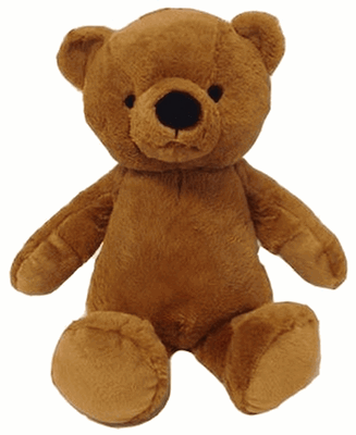 #D75- 15" BROWN TEDDY BEAR