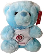 #TB54- 7" LOGO BLUE BEAR
