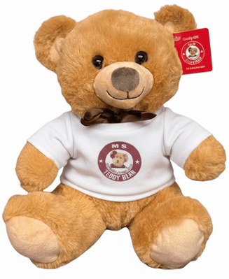 #TF1- 10.5" BROWN BEAR WITH LOGO TEE