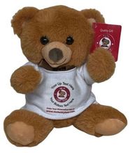#TF1- 10.5" BROWN BEAR WITH LOGO TEE