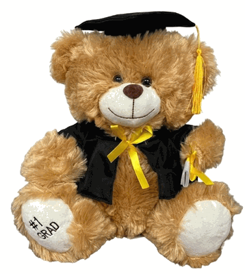 #G03-11" GRADUATION TEDDY BEAR 
