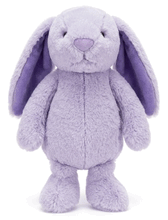#OT23- 13" PURPLE PLUSH BUNNY