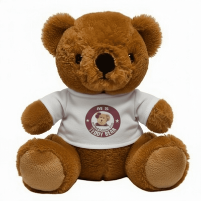 #TB10C- 7" EMBROIDERY EYE BEAR WITH LOGO