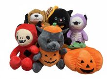 HALLOWEEN PLUSH ANIMAL MIX ( MINIMUM 12 PCS)