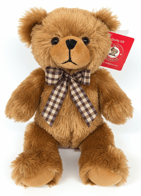 #B5- 10" Traditional brown TEDDY bear  
