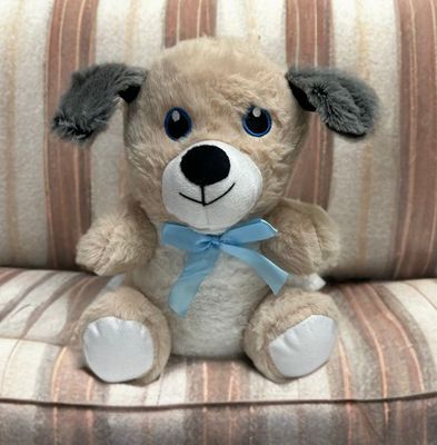 #SA29- 9" SOFT PLUSH DOG