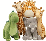 Giraffe, Elephant, Hippo (SE)