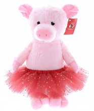 #TU30- 12" PINK PIG WITH TUTU 