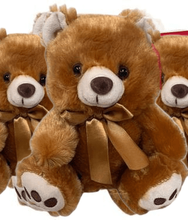 #FS4- 20 PCS OF 7" BROWN BEARS WITH FREE SHIPPING - $5.00/PC