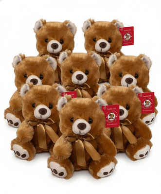 #FS4- 20 PCS OF 7" BROWN BEARS WITH FREE SHIPPING - $5.00/PC
