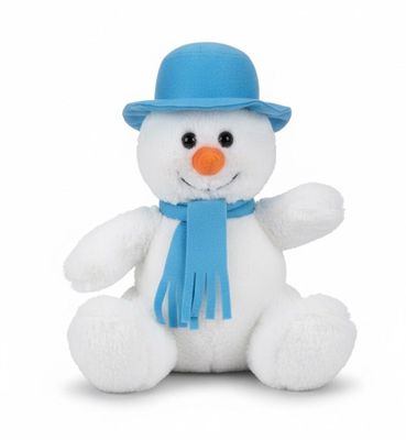#x62- 7" CHRISTMAS SNOWMAN WITH HAT