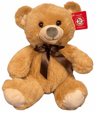 #C4- 11" SMILE BROWN TEDDY BEAR