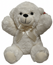 #B32- 10" CREAM SMILE TEDDY BEAR